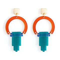 Toolally - Art Deco Chandelier Earrings