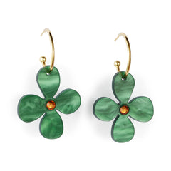 Toolally - Daisy Hoop Earrings