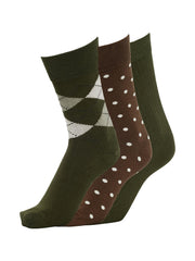 Selected Homme August 3 Pack Gift Box - Ivy Green