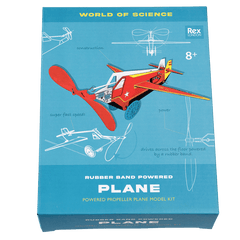Rex Make Your Own Rubber Band-Powered Plane