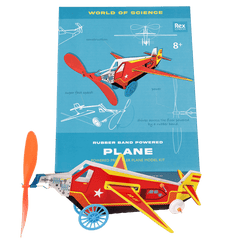 Rex Make Your Own Rubber Band-Powered Plane