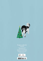 Roger La Borde Christmas Card - Chou Chou Chien