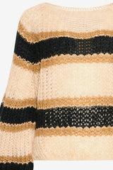 Noella Pacific Knit Sweater - Camel Mix