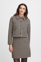 Fransa Freda Jacket - Cocoa Crème Mix
