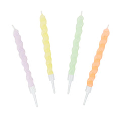 Talking Tables - Birthday Twirl Pastel Candles