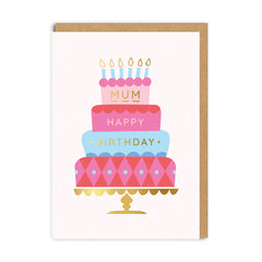 Ohh Deer Cake Birthday Card For Mum