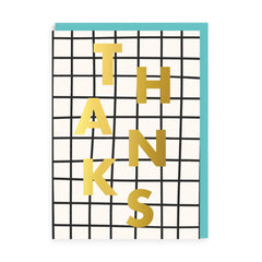 Ohh Deer Grid Thank You Card