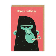 Ohh Deer Gorilla Birthday Card