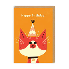 Ohh Deer Birthday Cat Card