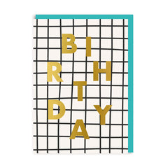 Ohh Deer Check Birthday Card