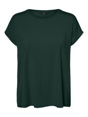 Vero Moda Ava Plain T-Shirt - Pine Grove