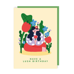 Lucy Maggie Designs Lush Birthday Card
