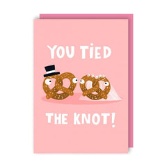 Lucy Maggie Designs Pretzel Wedding Card