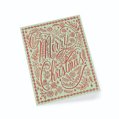 Rifle Paper Crimson Christmas Box Set of 8 Cards