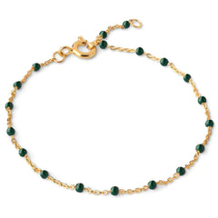 Enamel Copenhagen Bracelet Lola - Petrol Green