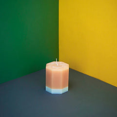 The Recycled Candle Company - Blonde Amber & Honey Octagon Candle