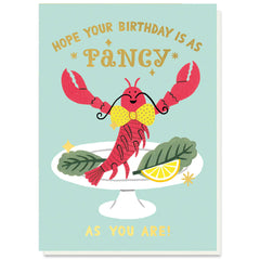 Stormy Knight Fancy Lobster Card