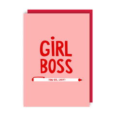 Lucy Maggie Designs Girl Boss Card