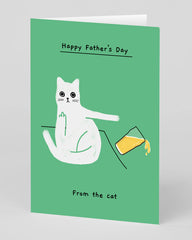 Ohh Deer - Happy Father’s Day From The Cat Card