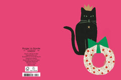Roger La Borde 8 Foiled Petite Cards - Cozy Cats