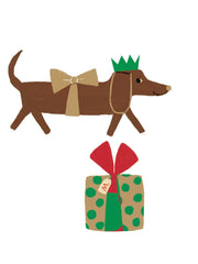 Roger La Borde 8 Foiled Petite Cards - Pooch Perfection