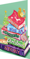 Roger La Borde Lasercut Christmas Card — Christmas Bookstack