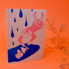 Ark Love Puddle Greeting Card