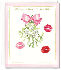 Susan O’Hanlon Merry Christmas Darling Wife Card
