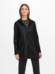 Elisa Waterproof Raincoat - Black