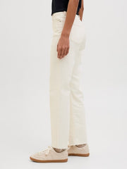 JJXX - Slim Crop White Denim Jeans