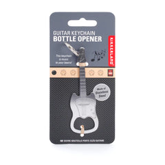 Kikkerland - Guitar Keychain Bottle Opener