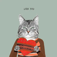 Sally Scaffardi - Grumpy Cat Love You