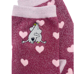 Moomin Glitter LOVE Socks