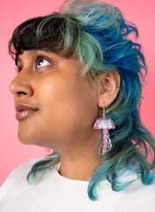 Tatty Devine - Moon Jellyfish Earrings