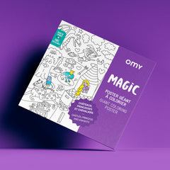 OMY Giant Colouring Poster - Magic