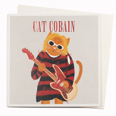 Ustudio ‘Cat Cobain’ Card