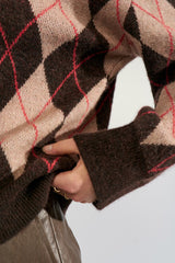 Numph Tikla Pullover - Goji Berry