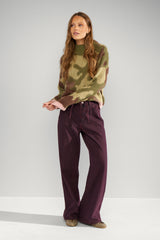 Numph Camu Pullover - Calla Green