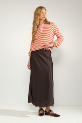 Numph Nadine Skirt - Black Coffee