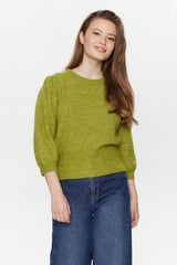 Numph Nurietta Pullover - Golden Cypress