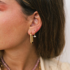 Moments Rachel Rectangle Earrings