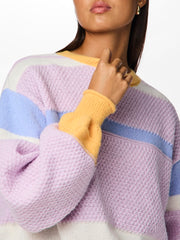 Pieces Alisa Knit Jumper - Pink Lavender