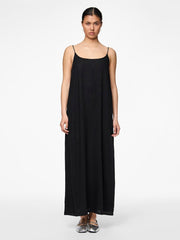 Pieces Pia Strap Ankle Dress - Black