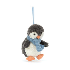 Jellycat Christmas Peanut Penguin Decoration