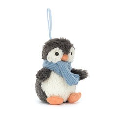 Jellycat Christmas Peanut Penguin Decoration
