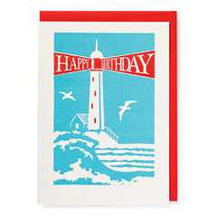 Archivist Lighthouse Birthday Card