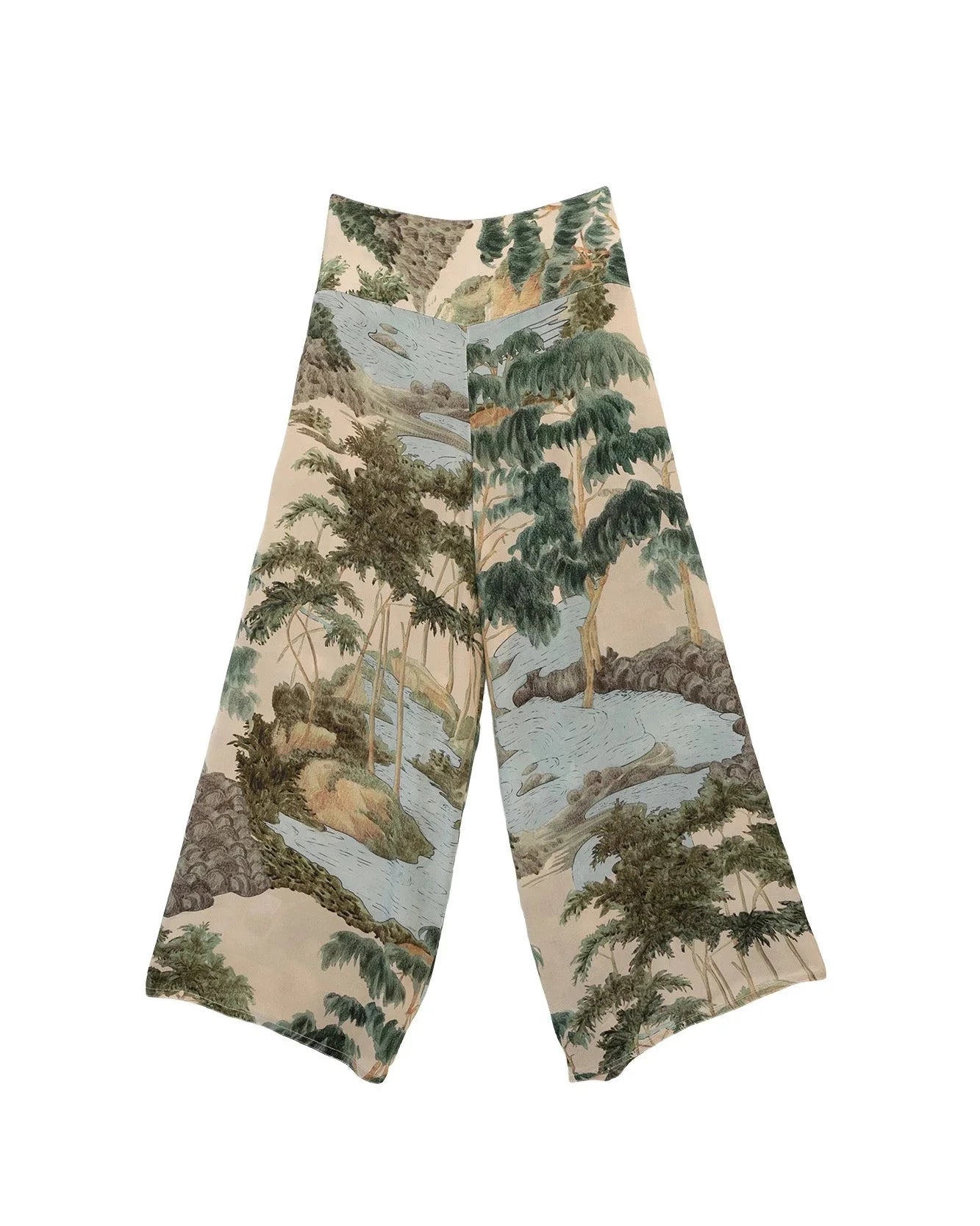 One Hundred Stars Palazzor Crepe 