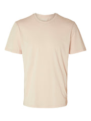 Selected Homme Aspen O-Neck T-Shirt - Cameo Rose
