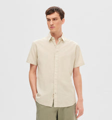 Selected Homme Linen Shirt - Pure Cashmere