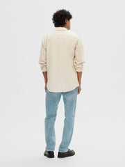 Selected Homme - Linen Shirt- Pure Cashmere